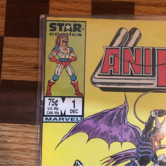 Marvel Universe - Animax comic -#1 - 1986 - very cool cover graphics - Picture 5 of 6